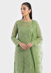 Formals - Riwaj - Fancy Net - 2 Pcs Suit - CND#1208 - Green