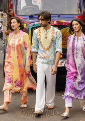 Lawn - Mushq - Hemline - La Dolce - Prints - D#5A - Fabola