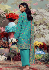 Lawn - Sahar - Mirha 26 - SS1-26-14 - Teal Meadow
