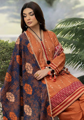 Winter - Gul Ahmed - Unstitched Khaddar 25 - K-52038