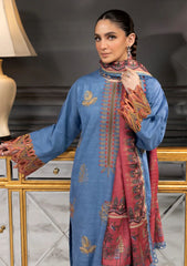 Winter Collection - Rang Rasiya - Carnation Khaddar Shawl - Malaha - D#05