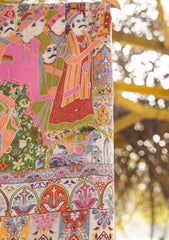 Pashmina Ari Work Shawl D - 93 - Multi