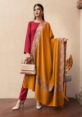 Pure Pashmina Handmade Shawl D - 0061