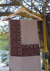 Pashmina Emboridered Shawl D - 23 - Skin