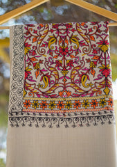 Pashmina Ari Work Shawl D - 125 - F Skin