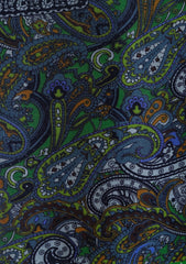 Digital Printed Wool Shawl D - 03 - Parrot