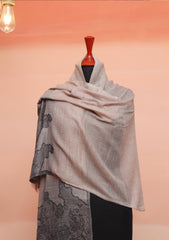 Pure Pashmina Kaani Jamawar Scarf D - 13C - Brown
