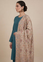 Winter - Riwaj - Pashmina Kani Jamawar 3 Pcs Suit - D#01 - Z Skin