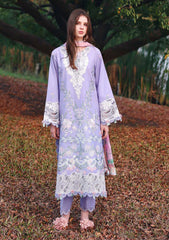 Lawn - Mushq - Hemline Secret Garden 26 - Beyond The Garden Gate - MHS#207 - Hidden Dahlia