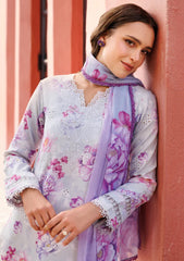 Lawn - Farasha - Aurea - Eid Summer 25 - Rosy Mist