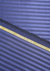 Ermenegildo Zegna Wool & Silk Fabric - N Blue