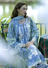 Lawn - Elaf Premium - Signature Embroidered Prints 26 - ESA#08B - ANASTASSIA