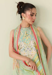 Lawn - Roheenaz - Rosette Unstitched 26 - RUNSS25#67B - BLOOMED MUSE