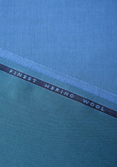 Dormeuil Exel Wool Fabric - F Blue