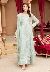 Pret Collection - Manahils - Jal Pari - KURTI-B-006-AQUA