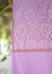 Pashmina Patch Work Shawl D - 36 - Purple