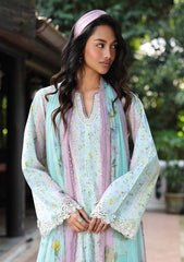 Lawn - Qalamkar - Q Prints - Unstitched 26 - QQL#07-A - Xeina