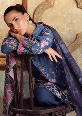 Winter - Sahar - Elara - Fall Printed - 3 Pcs - AW1-25-02 - Pink Sky Garden