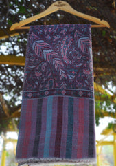 Pure Pashmina Kaani Jamawar Shawl D - 69 - D Mouve