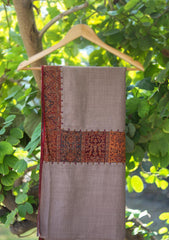 Pashmina Patch Work Shawl D - 20 - CH Brown