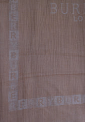 Pure Pashmina Kaani Jamawar Scarf D - 21C - Brown