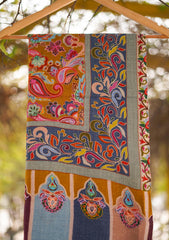 Pashmina Ari Work Shawl D - 95B - Multi