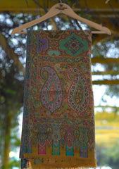 Pure Jamawar Kaani Shawl D - 2257 - Mustard