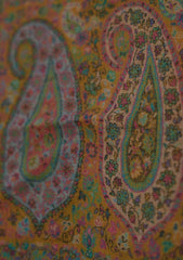 Pure Jamawar Kaani Shawl D - 2257 - Mustard