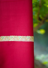 Pashmina Emboridered Shawl D - 08 - Red