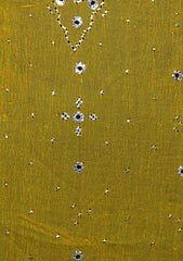 Winter Collection - Riwaj - Chiffon W/ Mukesh Work - Yellow