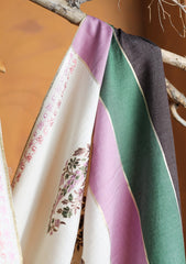 Pashmina Ari Work Shawl D#02 - Off White