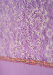 Pashmina Patch Work Shawl D - 36 - Purple