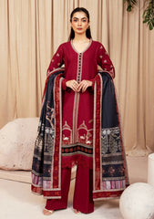 Pret - Zarqash - Winter Edit - Luxe 25 - CRIMSON ECHO