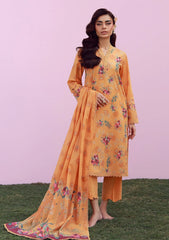 Lawn - Sahar - Mirha 26 - SS1-26-07 - Marigold Mist