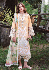 Lawn - Mushq - Hemline Secret Garden 26 - Beyond The Garden Gate - MHS#205 - Wisteria Veil