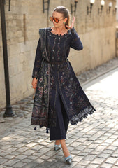 Winter - Rang Rasiya - Carnation 25 - Luxury Shawl Edit - CWD#13 - Americano