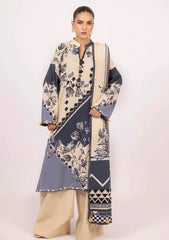 Winter - Gul Ahmed - Unstitched Khaddar 25 - K-52023