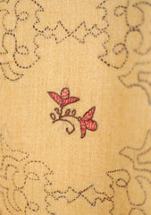 Pashmina Wool Needle Work Shawl D - 06 - D Skin