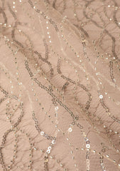 Italian Cut Dana Net With Sequence Work - FCE#436