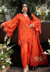 Lawn - Naqsh - Chikankari Festive 26 - D#00202 - Maple Glow