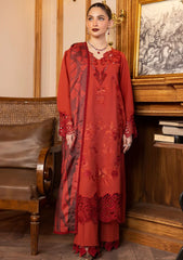 Winter Collection - Rang Rasiya - Carnation Khaddar Shawl - Zoya - D#02