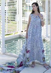 Lawn - Elaf Premium - Santorini Prints 26 - EPN#03B - SEIRA