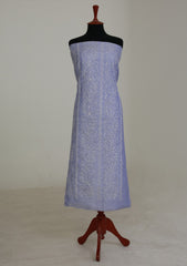 Formals - Riwaj - Fancy 26 - Ari & Mukesh Work - 2 Pcs - D#01 - Blue 2