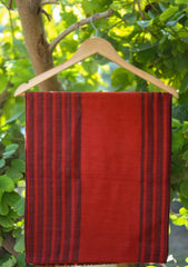 Pure Pashmina Kaani Jamawar Scarf D - 19 - D Rust