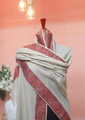 Pashmina Kashmiri Work Shawl D - 0003 - Skin