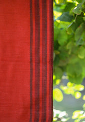 Pure Pashmina Kaani Jamawar Scarf D - 19 - D Rust