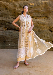 Lawn Collection - Zainab Chottani - Chikankari 24 - ZCC#7B - Motia