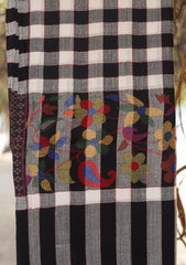 Pure Pashmina Kaani Shawl D - 55 - Black