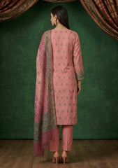 Formals - Riwaj - Fancy Chiffon Jamawar - 2 Pcs Suit - CND#15 - T Pink