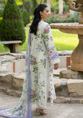 Lawn - Elaf Premium - Signature Embroidered 26 - Vol II - ESG#03B - KATIE